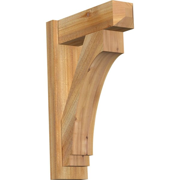 Ekena Millwork Imperial Rough Sawn Craftsman Outlooker, Western Red Cedar, 6"W x 18"D x 26"H OUT06X18X26IMP04RWR - main